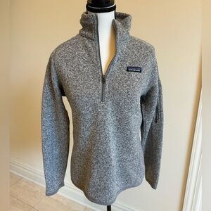 Patagonia W’s Fleece Better Sweater 1/4 Zip Grey